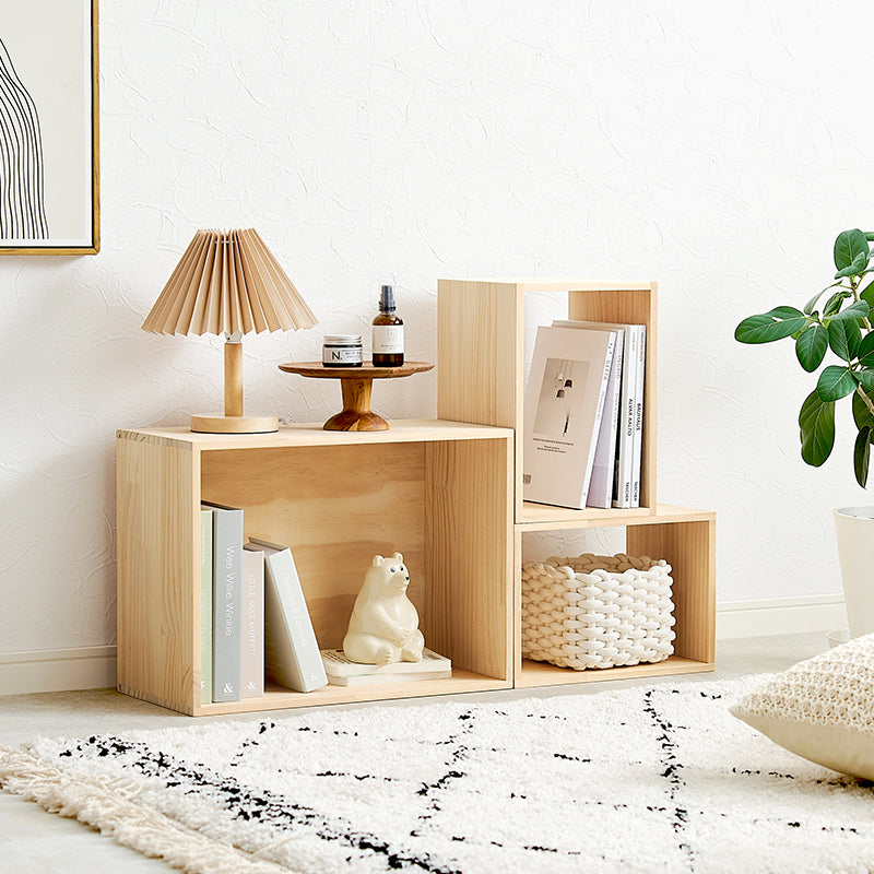 収納ボックス3個セット 天然木無塗装 完成品 pine