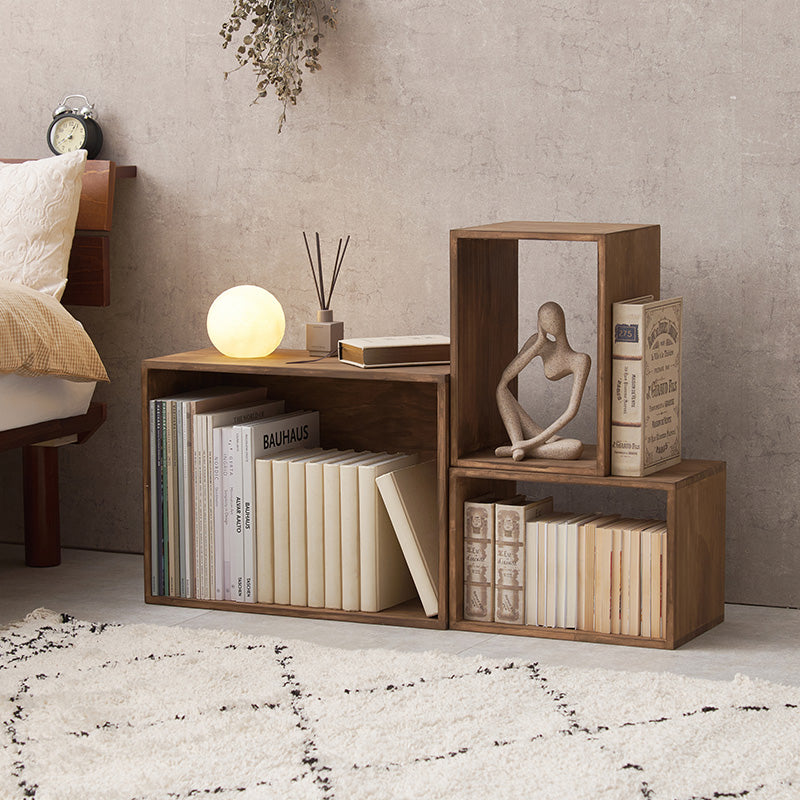 収納ボックス3個セット 天然木無塗装 完成品 pine