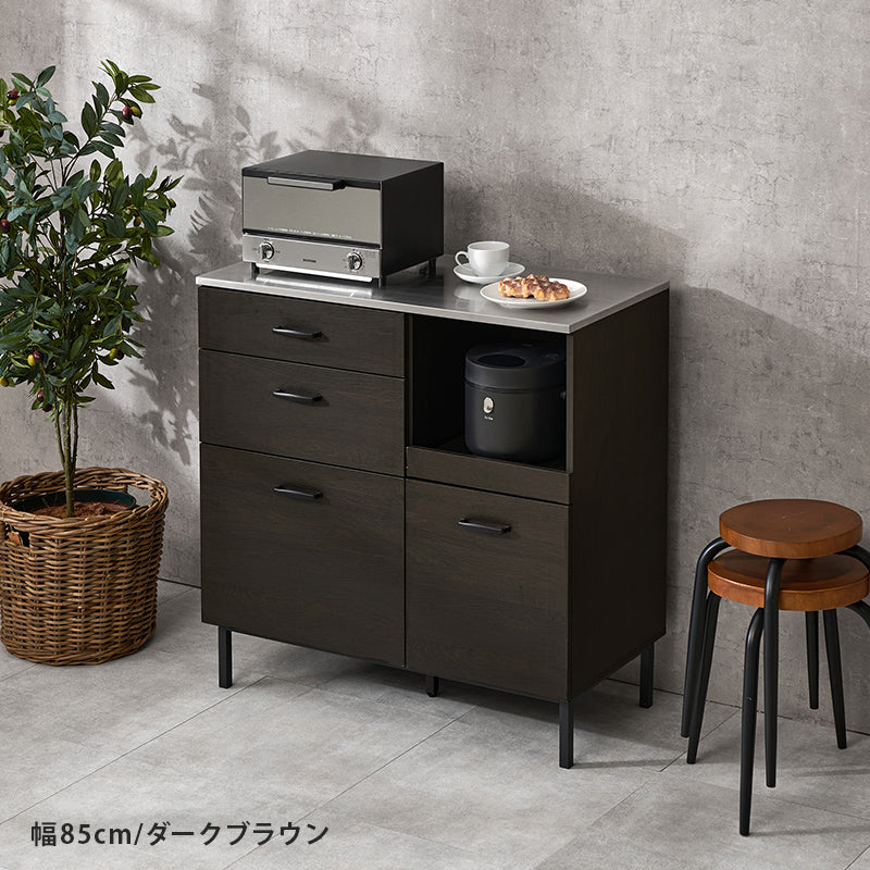 ステンレストップ キッチンカウンター [幅85/120/140] | キッチン