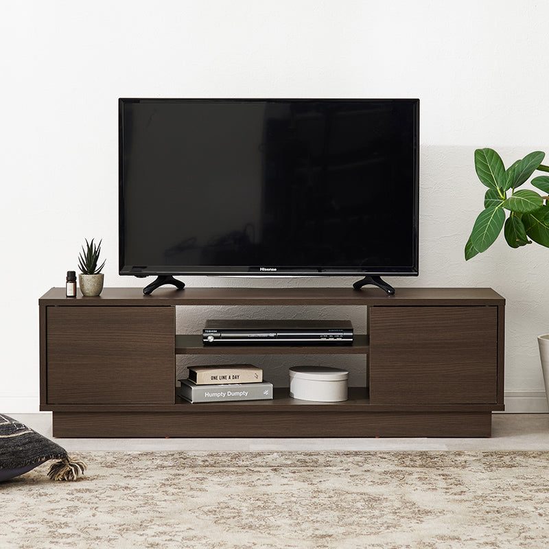 モダンデザイン テレビ台 スライド扉 収納付き 扉収納付きテレビボード [幅110] | テレビ台 | おしゃれな家具