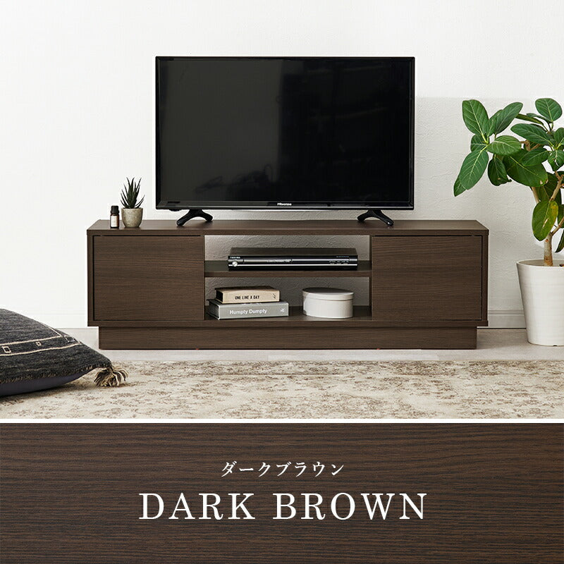 【新商品】[幅110] 扉収納付きテレビボード