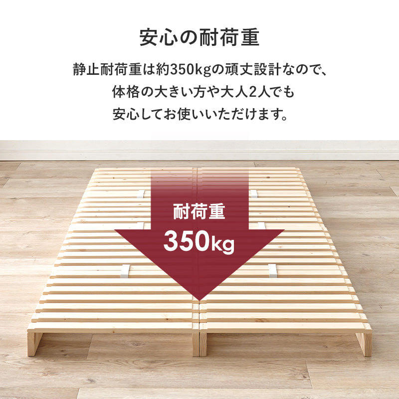 30畳 フローリングハウス！ バラしてパレットに乗せ済み 自由に増やせる パレットベッド 完成品 [S/SD/D] | ベッド