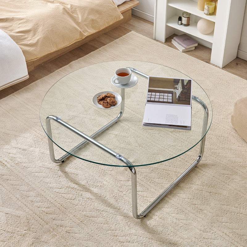 ガラスローテーブル [3size] | おしゃれな家具・インテリア通販なら