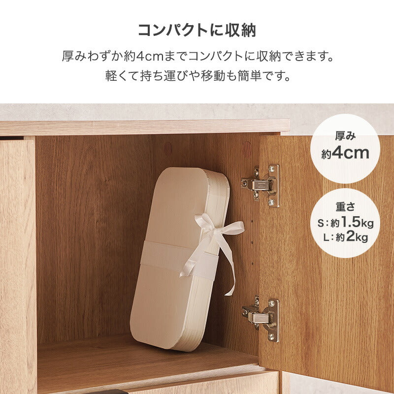 【新商品】[1脚/2脚][2サイズ] アコーディオン式 折りたたみスツール 完成品 ACCO