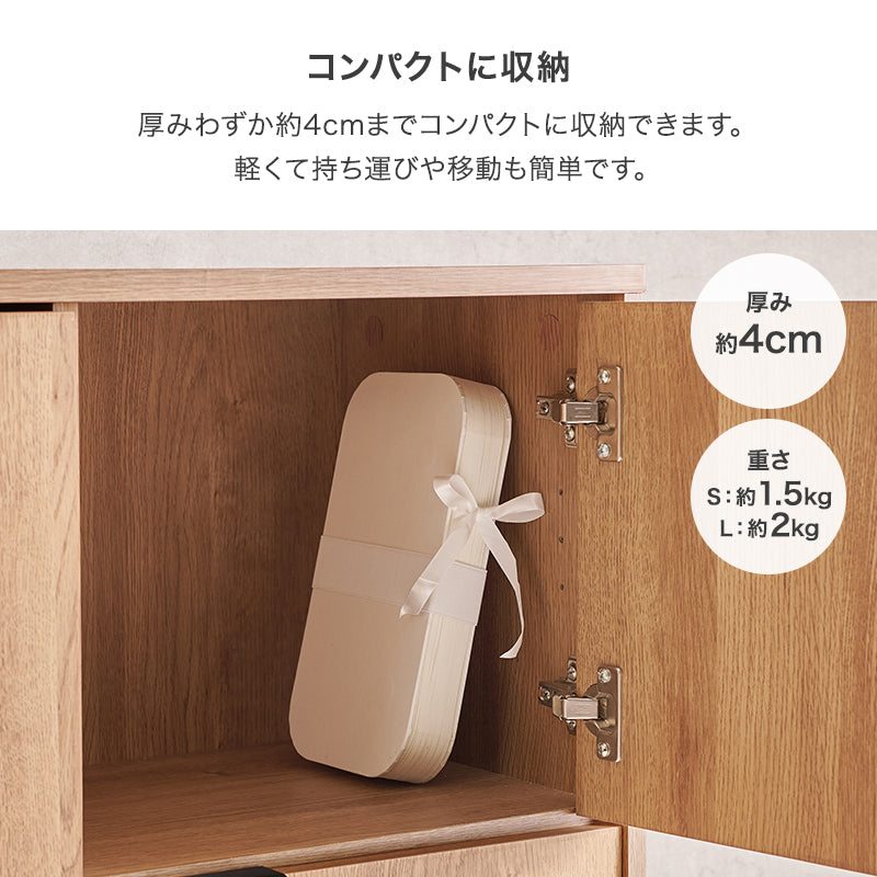 [1脚/2脚][2サイズ] アコーディオン式 折りたたみスツール 完成品 ACCO