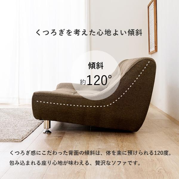 ローソファー 2人掛け [幅153] アームレス [開梱設置付き] Rhinos