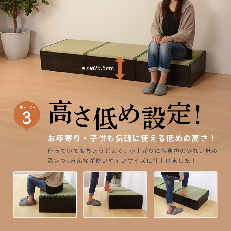 [幅60.5] 収納付き 小上がり畳 完成品
