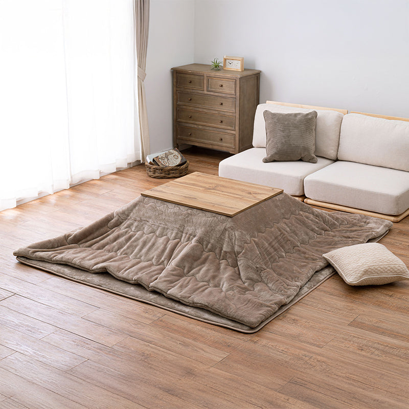 木目調長方形こたつ [幅75][単品/セット] Cartes+POKA/メレンゲ/Bique