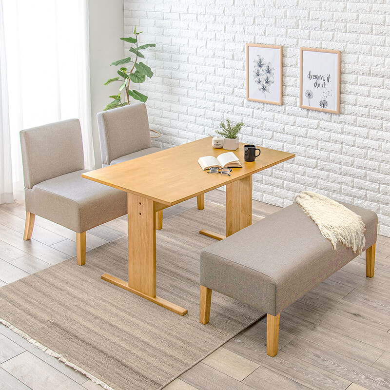 ４人で使えるダイニングセット 4人用ソファダイニングセット [幅110] Fam Bタイプ | ダイニング